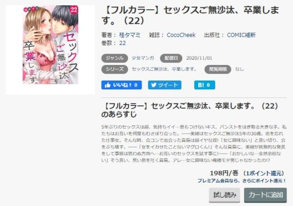 セックスご無沙汰、卒業します。2