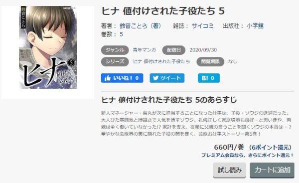 ヒナ 値付けされた子役たち2