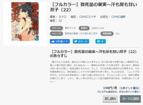 致死量の果実～汗も尿も甘い双子2