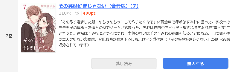 その笑顔好きじゃない1