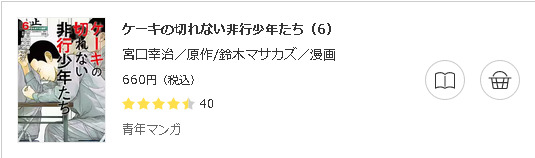ケーキの切れない非行少年たち3